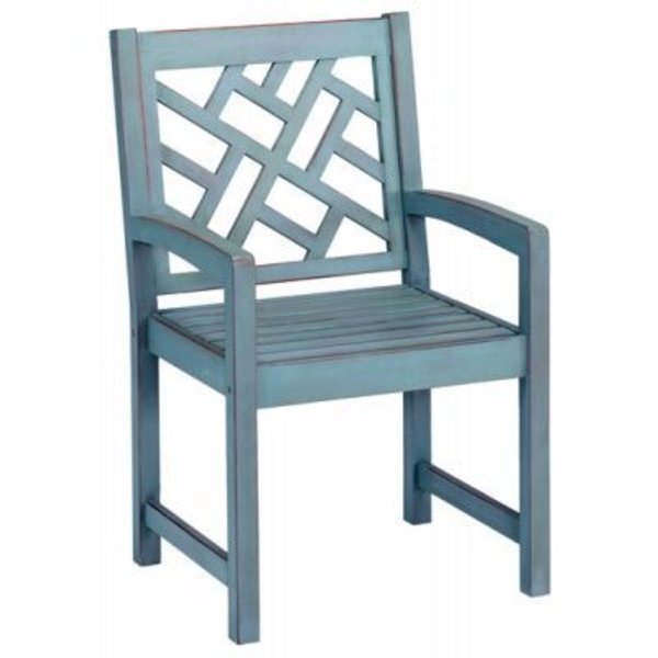 Jack Postrp FS BLU Port Arm Chair JPC-601DBL